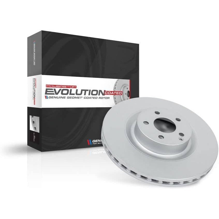 Powerstop AR8582EVC Disc Brake Rotor Evolution Genuine Geomet Coated Rotor