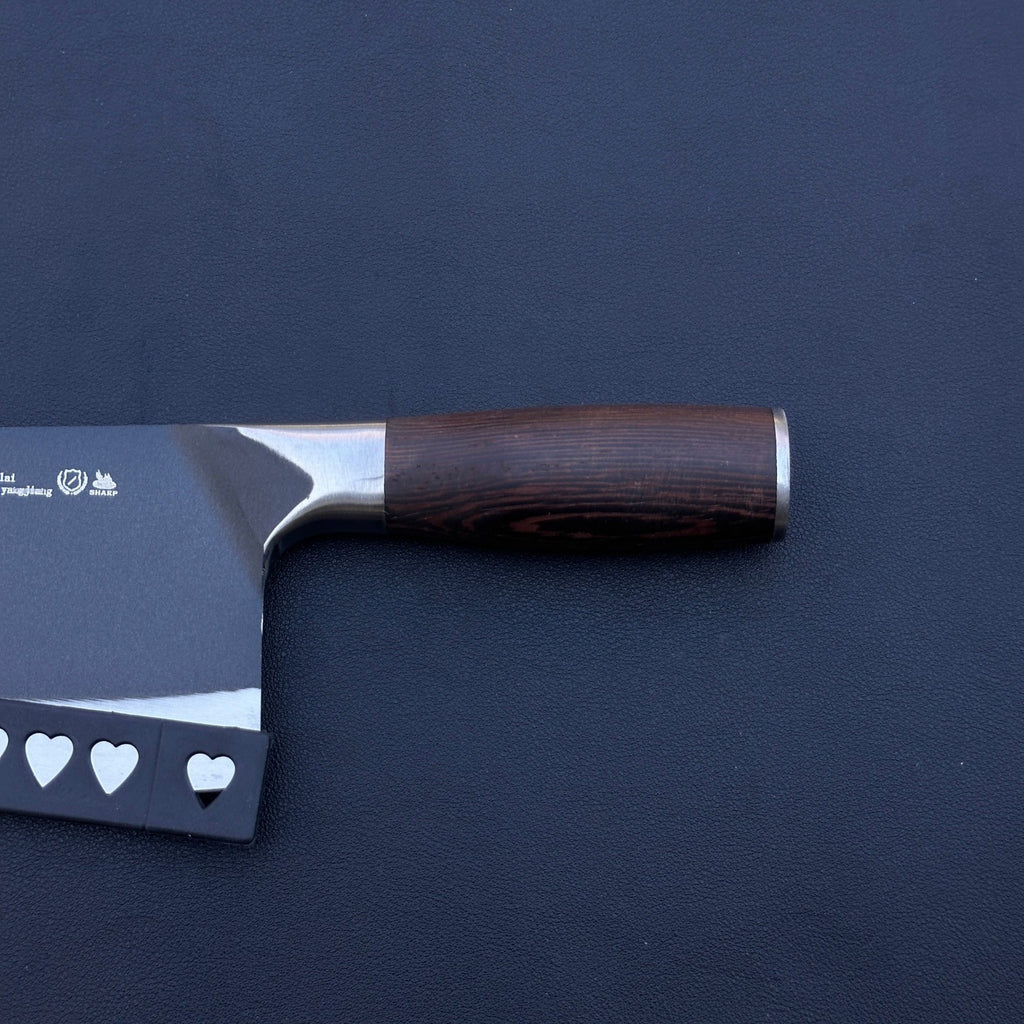 PLYS Butcher Knife Cleaver, Heavy Duty Stainless Steel Meat Chopper, Kitchen To