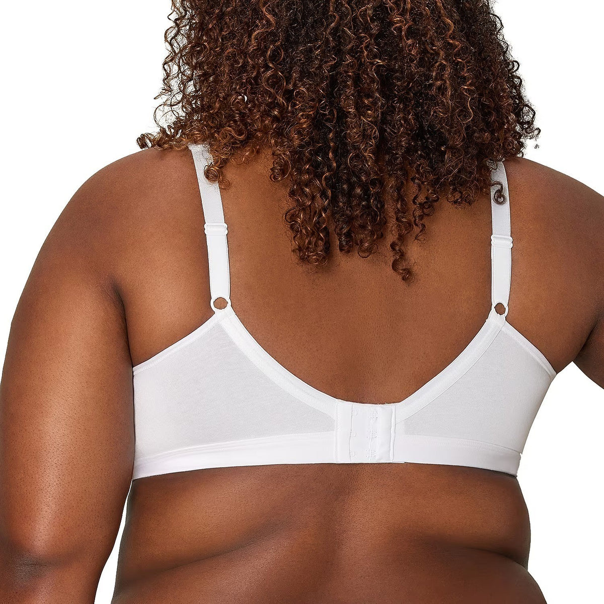 Playtex 18 Hour Us474c 36B White Cotton Stretch Full Coverage Wireless Bra Ult