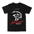 MSRP $20 Novelty Dodge Mens S Petite Black Crew Neck Short Sleeve T-Shirt Regu
