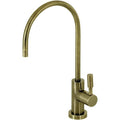 Kingston Brass KSAG8193DL Antique Brass RO Water Filtration Faucet Air Gap