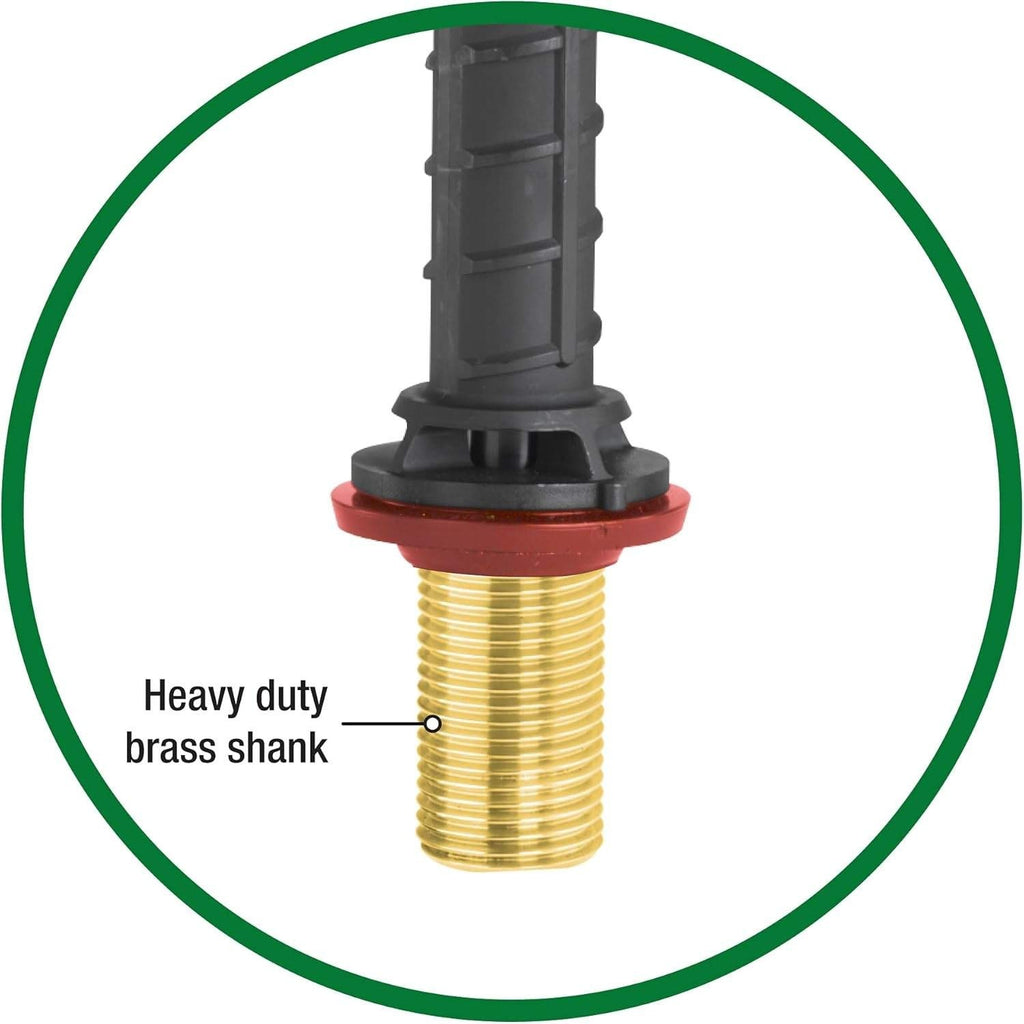 Fluidmaster 400A-019 Universal Toilet Fill Valve with Brass Shank