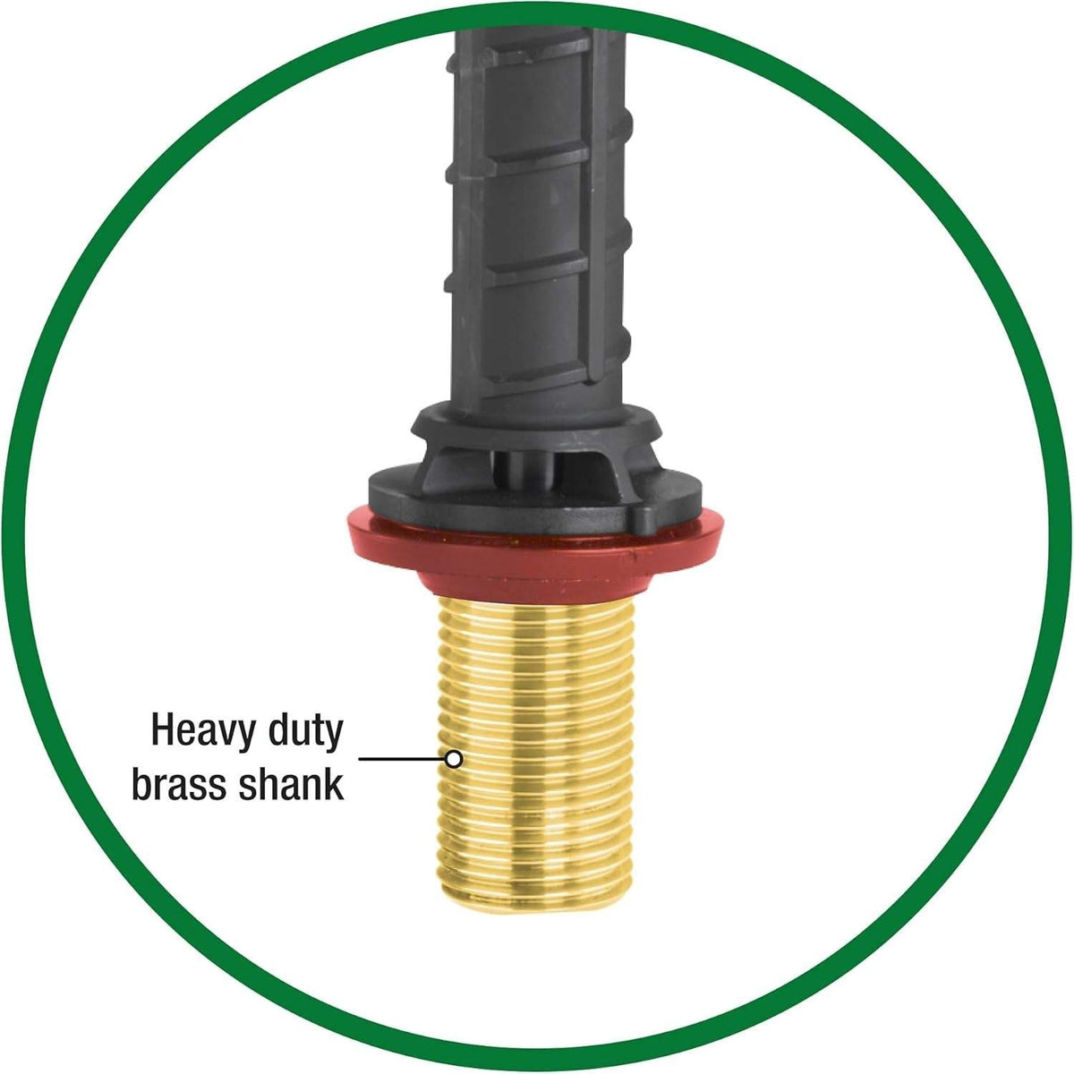 Fluidmaster 400A-019 Universal Toilet Fill Valve with Brass Shank