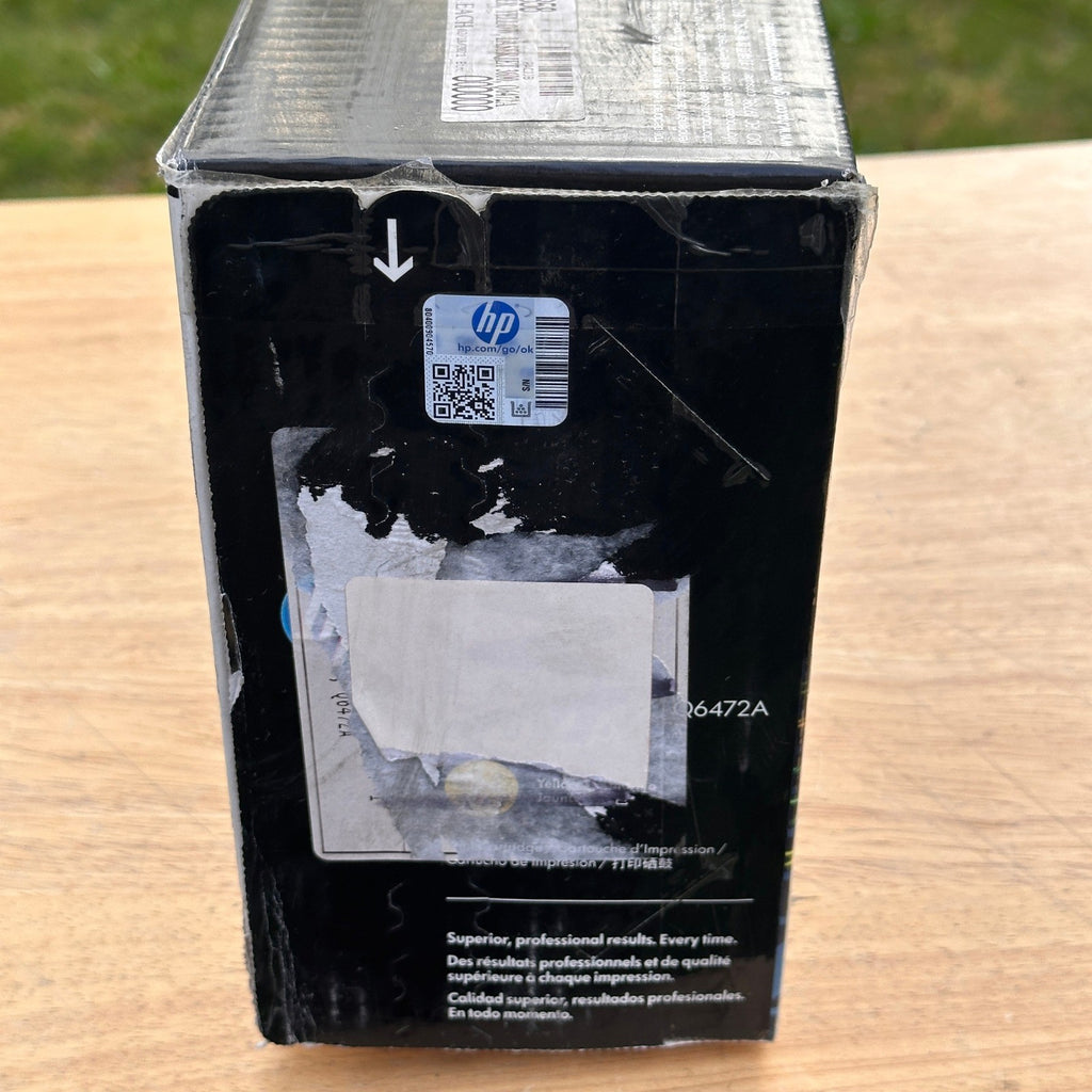HP 502A Yellow Q6472A Print Cartridge for LaserJet 3600 Sealed