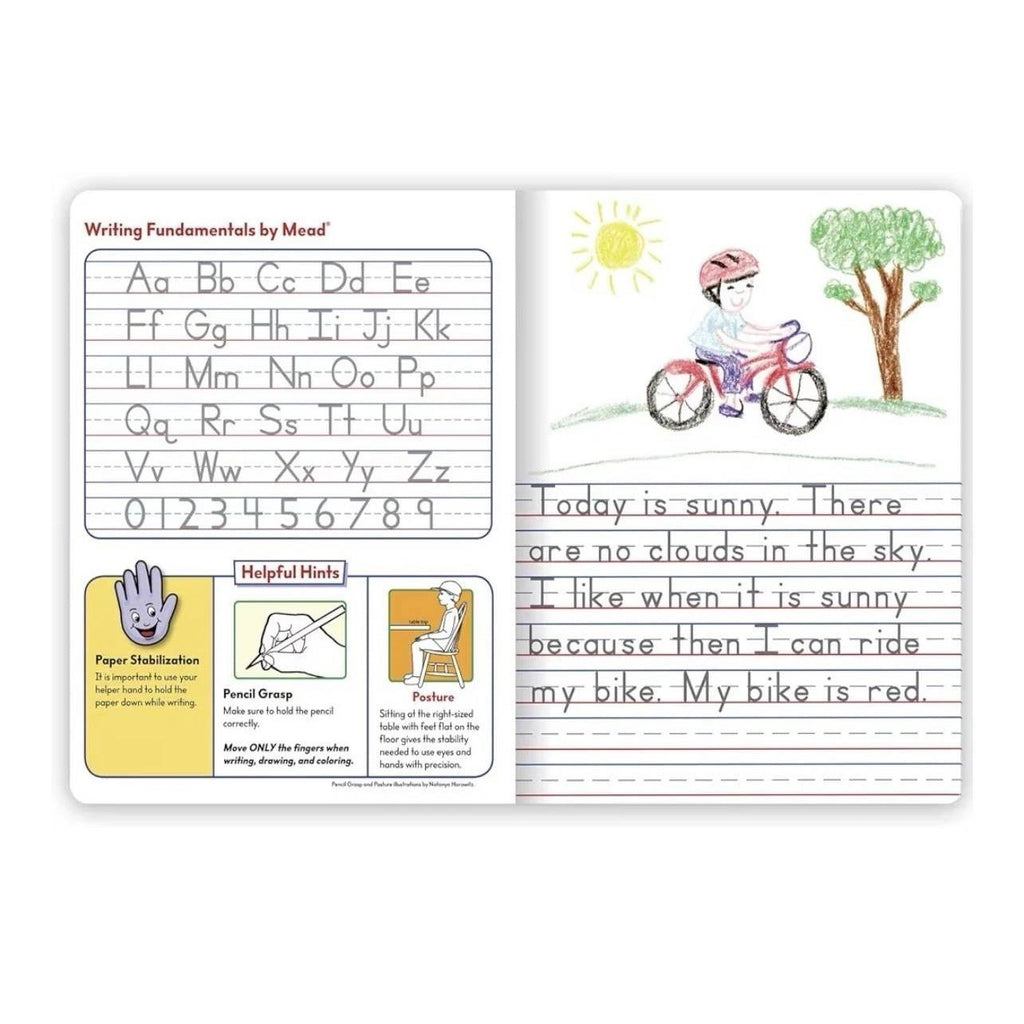 Lot of 12 Mead 09554 Classroom Primary Journal Story Tablet 100 Sheets 7.5" x 9
