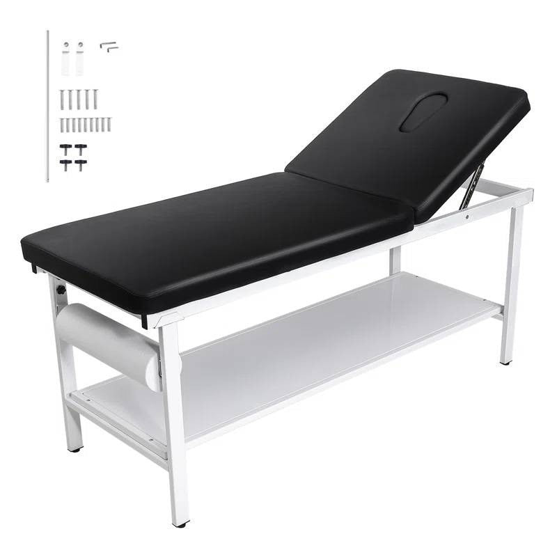VEVOR N02A Medical Exam Table 500 lbs Adjustable Backrest 0-40° with Storage