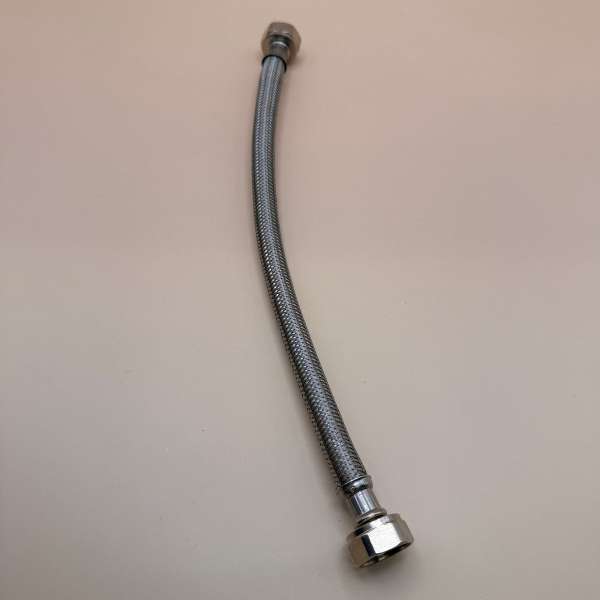 Eastman 48015 Braided Stainless Steel Faucet Connector 1/2 inch FIP, 12 inch