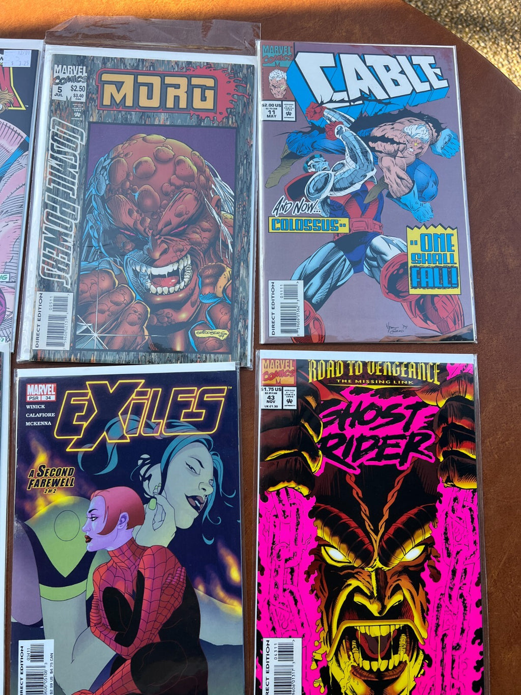 Lot of 12 Marvel Comics Darkhawk, Cosmic Powers, Exiles, Damage Control, Ghost