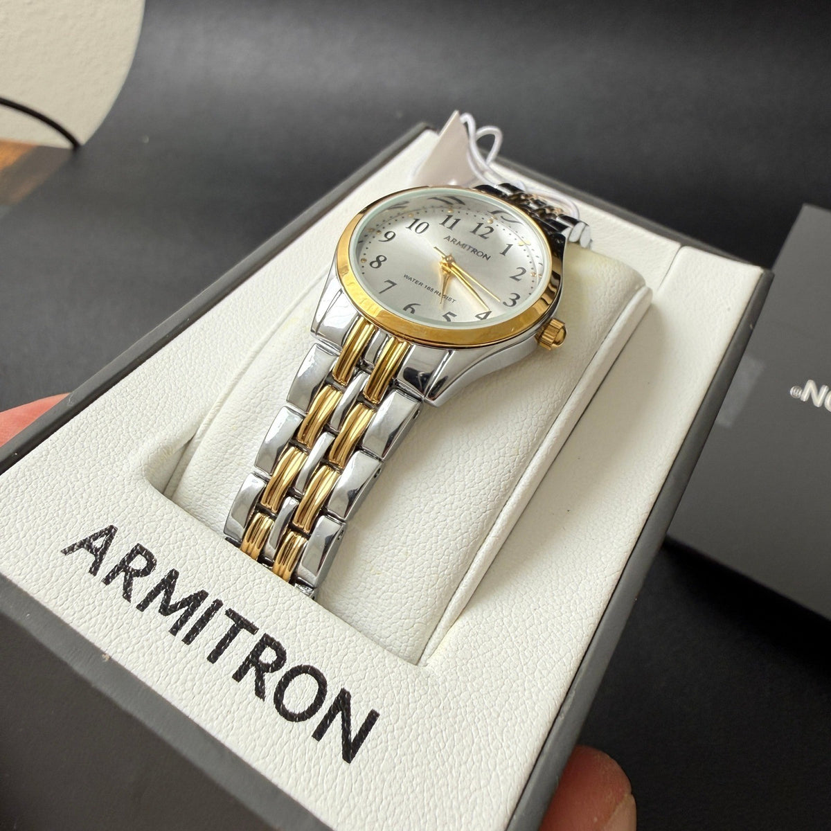 Armitron 75/5304TTB Women's Two Tone Bracelet Watch Easy to Read New Battery
