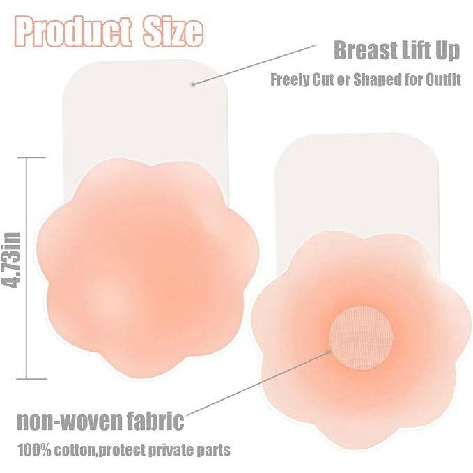 FLORENCE IISA Sticky Bra for Breast Lift Pasties Nipple Covers Invisible Silico