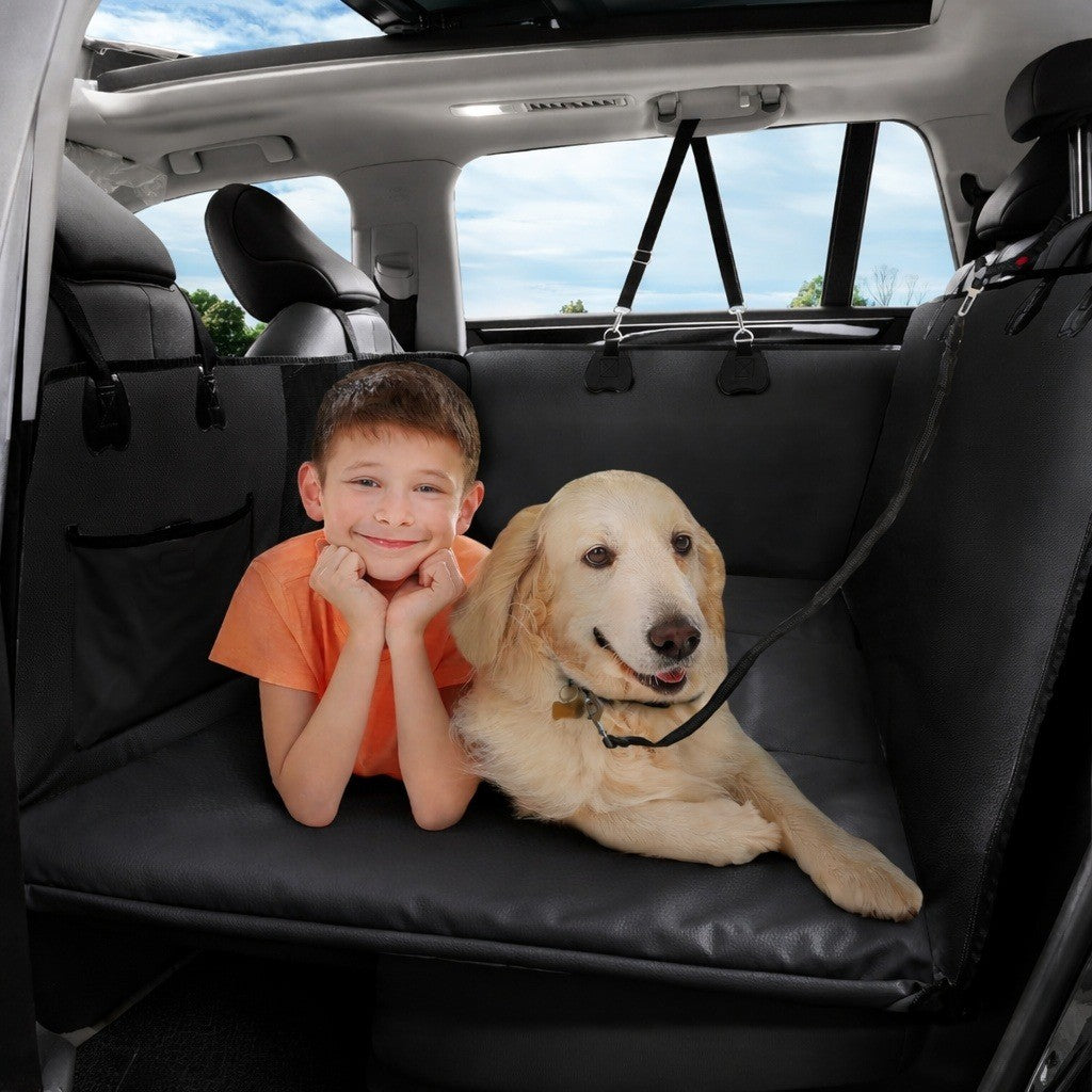 Rengue RG-SED02 Black, Dog Back Seat Extender Cover for Trucks Full Size SUV
