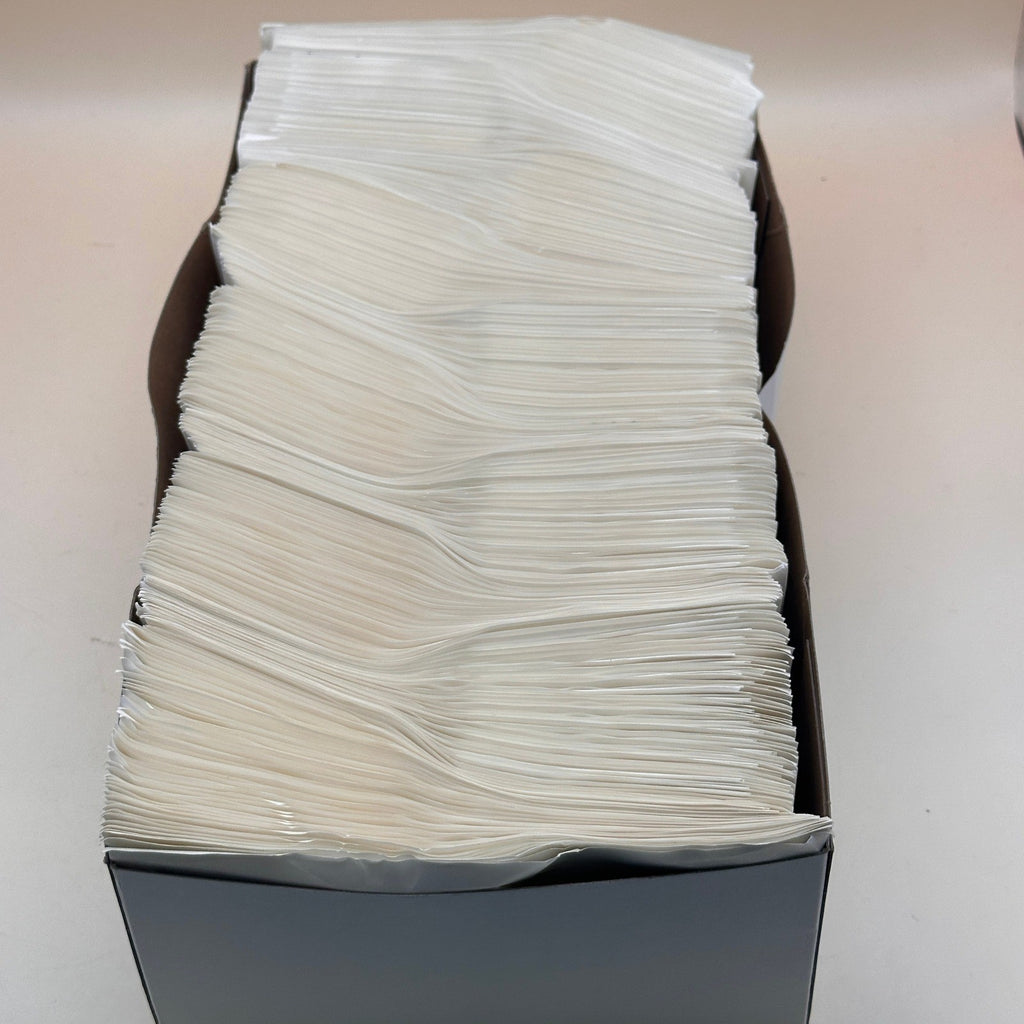 Pack of 500 Brodart 23-621-001 Preprinted Tall Date Due Pockets Full Back Adhes