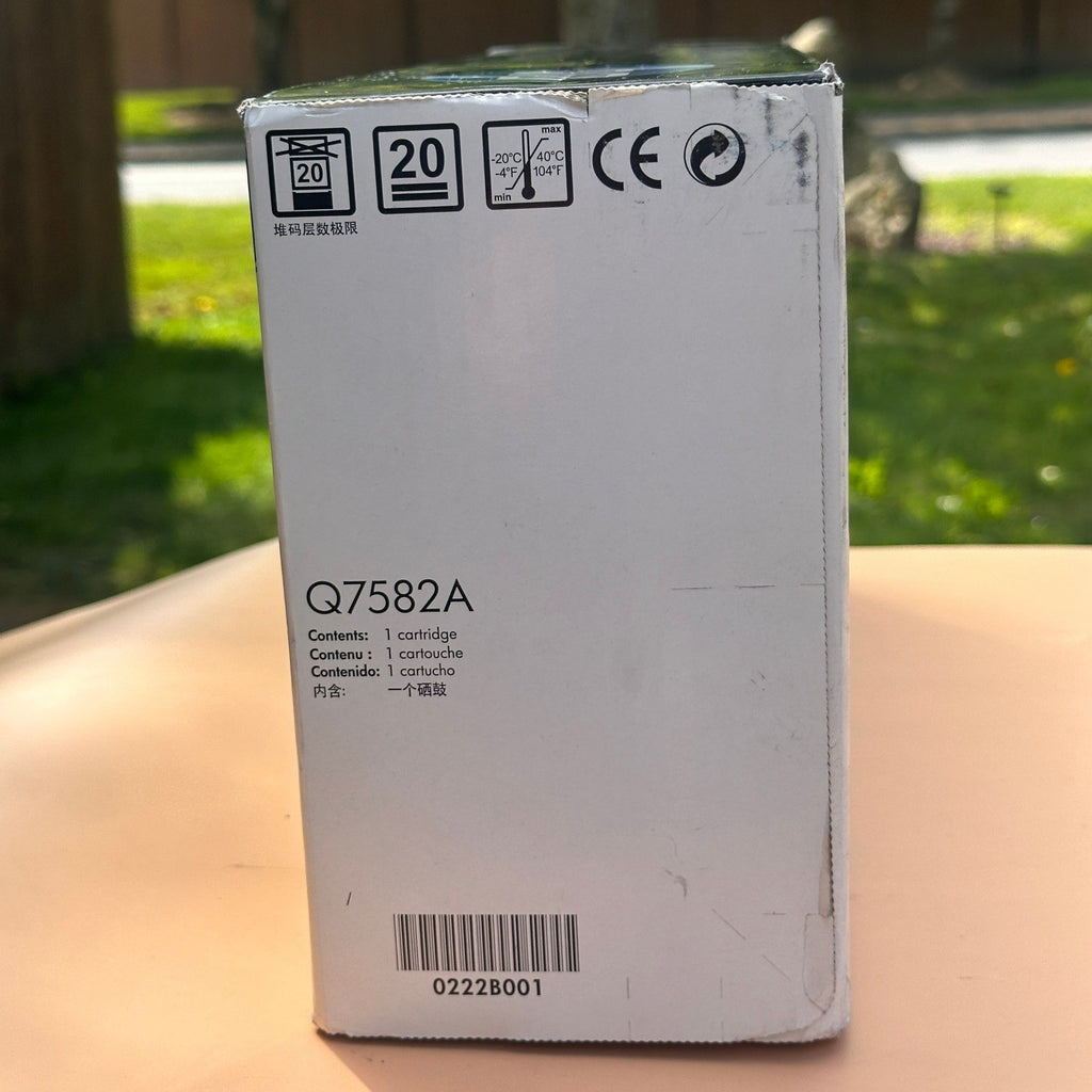 HP 503A Yellow Toner Cartridge Q7582A Sealed for LaserJet CP3505, 3800