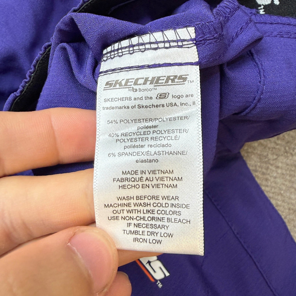 NWT Skechers Sk201 Womens M New Grape Reliance 3-Pocket Mid-Rise Pants Cargo