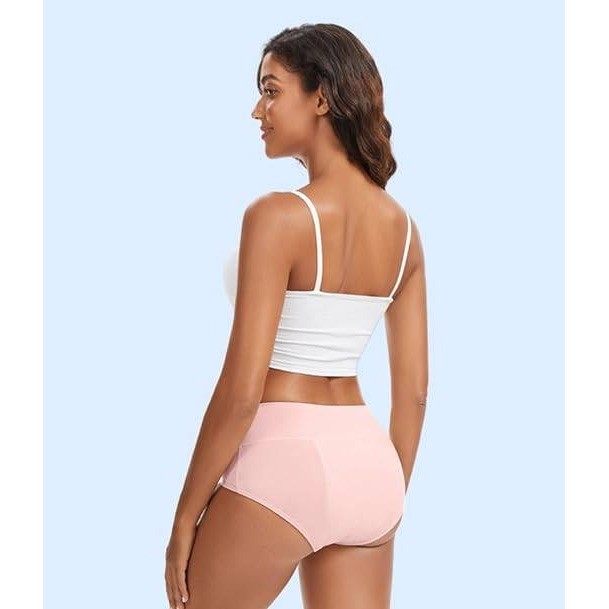 Set of 5 MSRP $65 YESWEL Women's XL Incontinence Underwear Reusable Washable