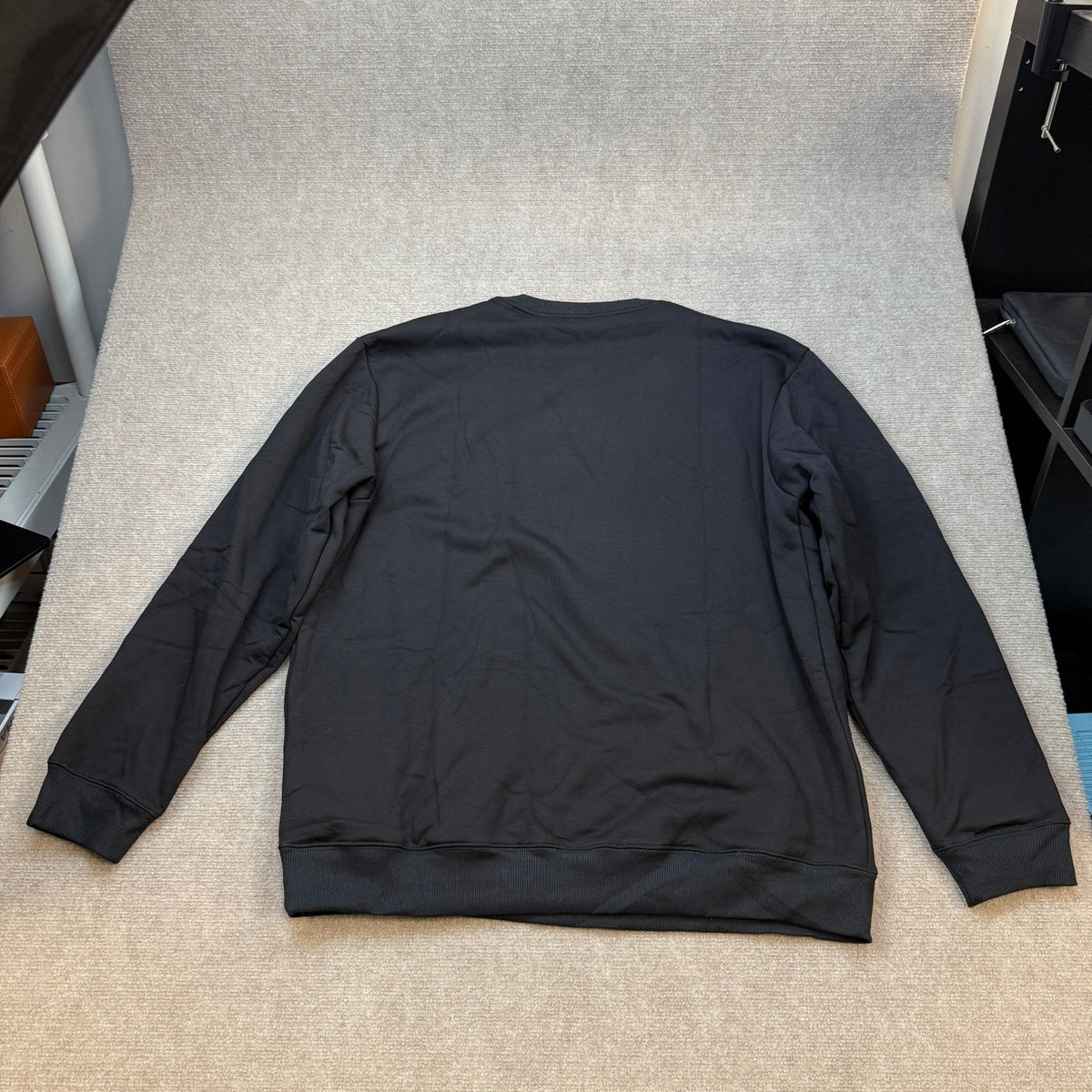 MSRP $43 Tansozer Men's 3XL Fleece Crewneck Sweatshirt Warm Sherpa Lined Thick