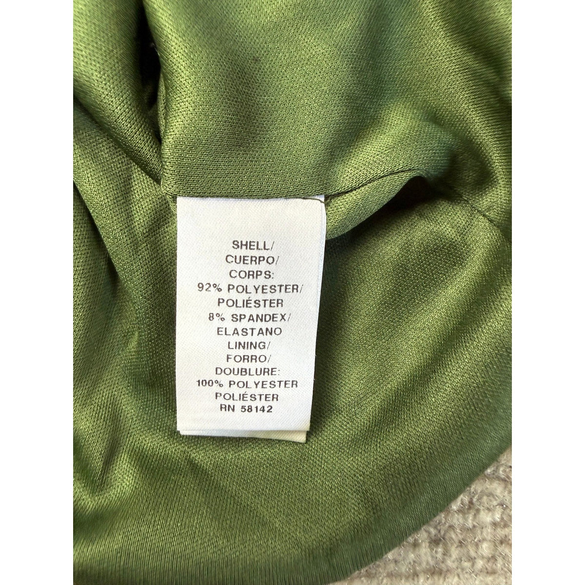 MSRP $89 Donna Morgan Womens 4 Eden Green Snake Print Button Down Shirt Dress