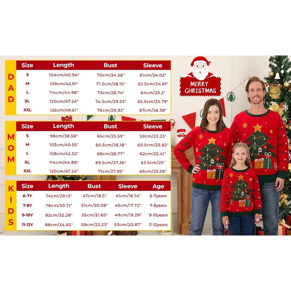 MSRP $26 URMAGIC Men's XXL Family Matching Christmas Ugly Sweater Holiday
