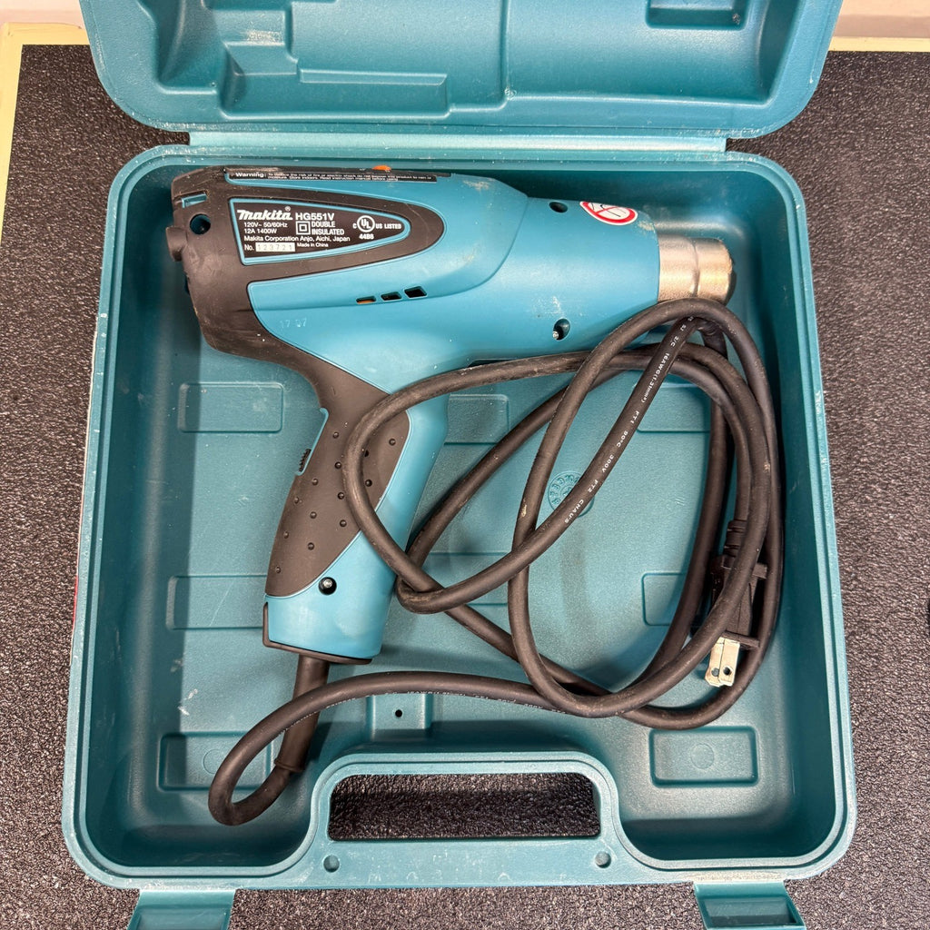 Makita HG551V Heat Tool Variable Temperature Control 12A 1400W w/ Hard Case