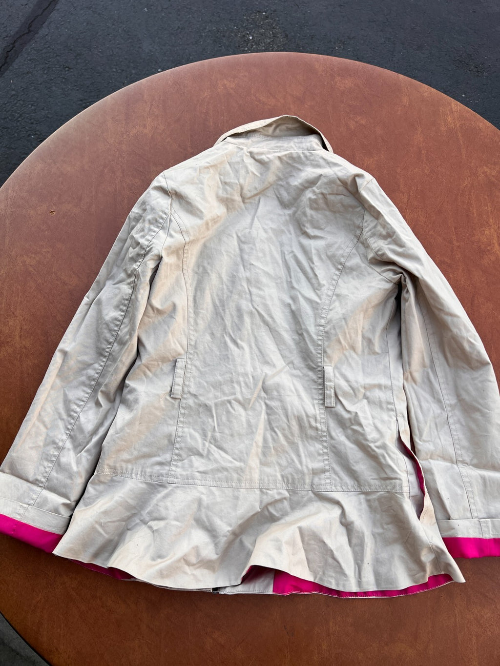 Cherokee Zip-front Womens Jacket White Size XL #214