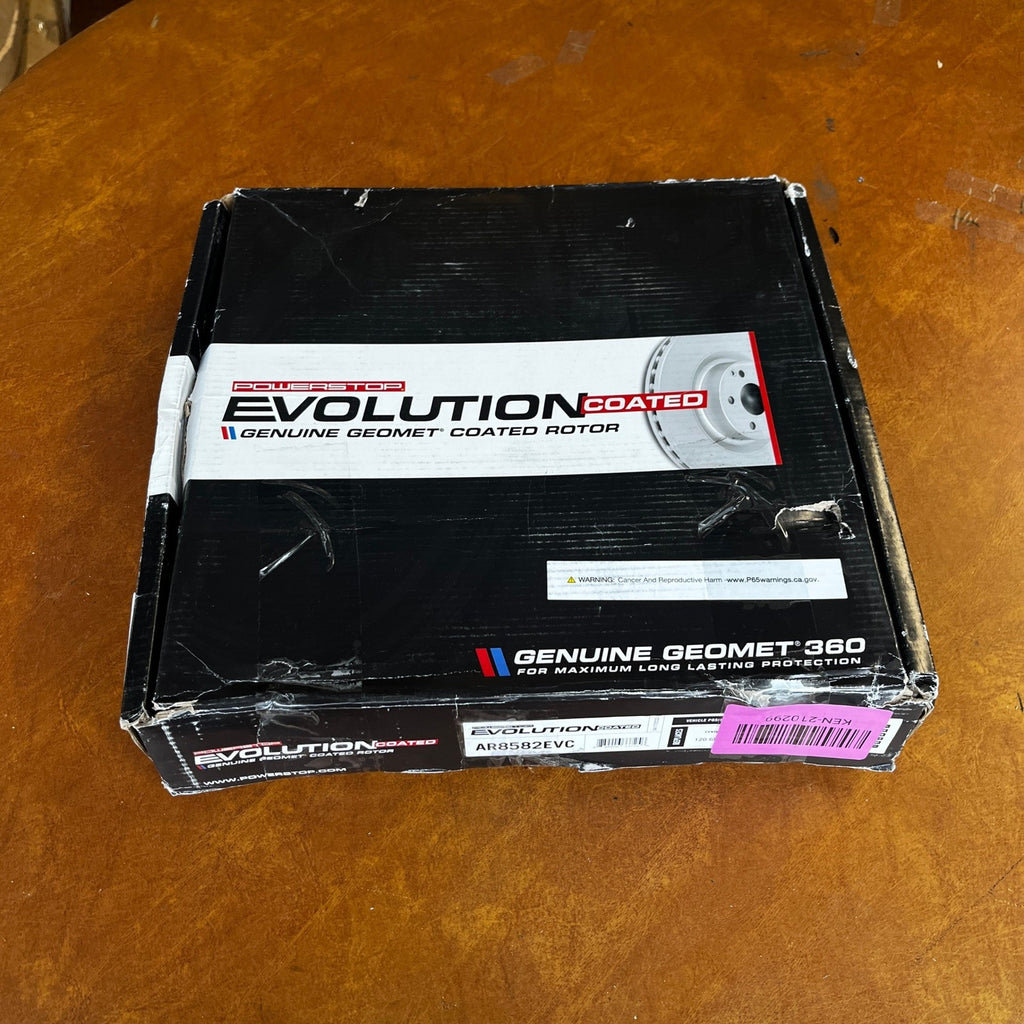Powerstop AR8582EVC Disc Brake Rotor Evolution Genuine Geomet Coated Rotor