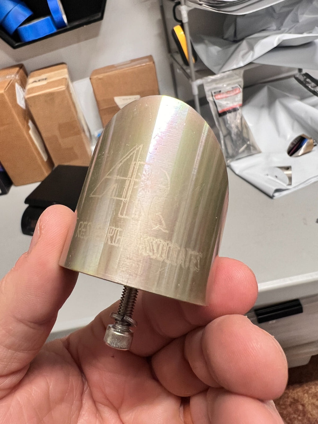 Thermo Nicolet 370 FT-IR Spectrometer Mirror Aluminium Aero Research Associates