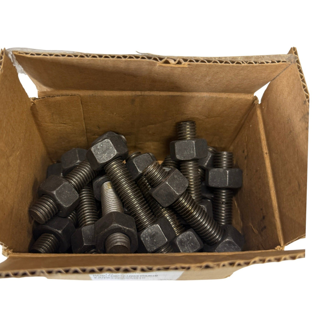 Pack of 16 Perine-Danforth 5/8-11 x 3-3/4 B7 Full Thread Stud w/ 2H Nuts