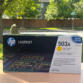 HP 503A Yellow Q7582A Toner Cartridge Sealed for LaserJet CP3505, 3800