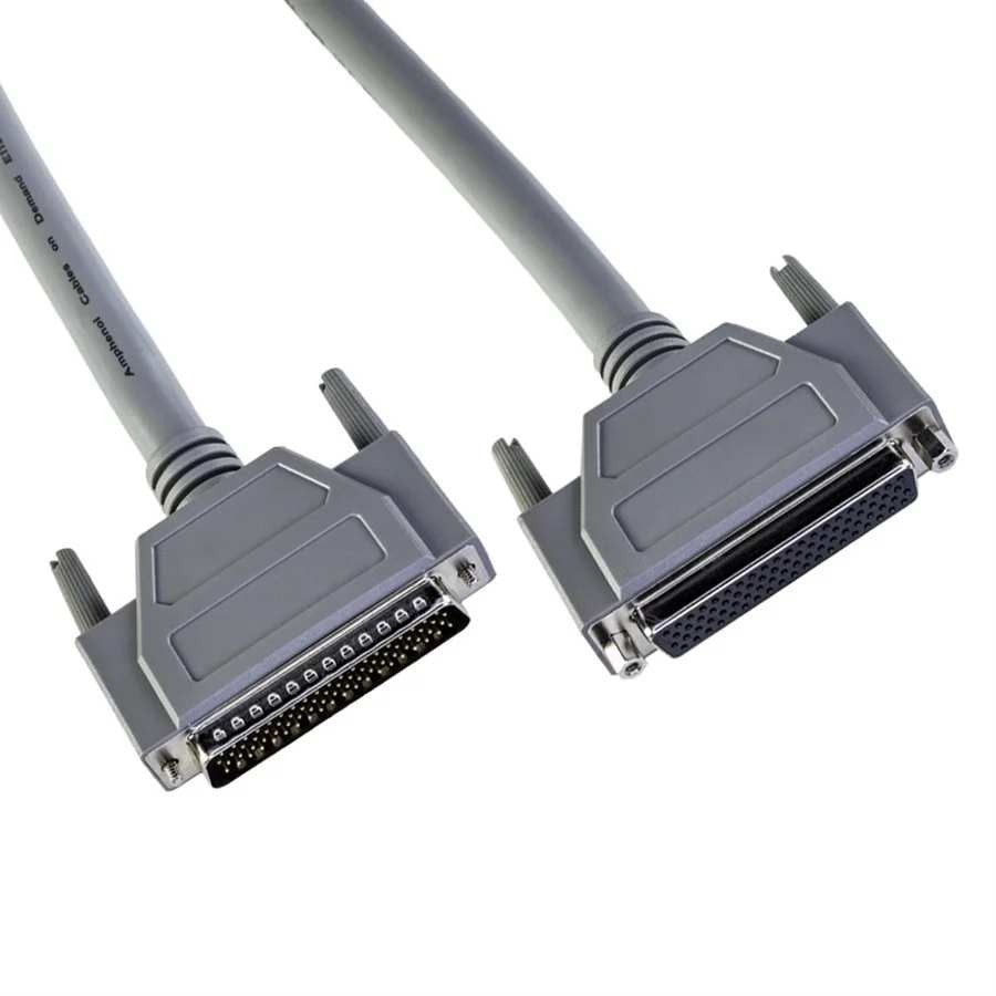 Amphenol Cables on Demand CS-DSDHD78MF0-005 D-Sub Cable Assembly 5 ft HD78 Gray