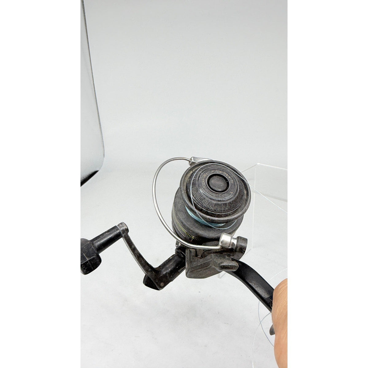 Vtg Daiwa RG 1355 Auto Cast Black Spinning Fishing Reel Made in Japan