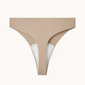 LUCKMEEY Women's S Cotton Thongs Seamless No Show Panty Liners Workout G-Strin