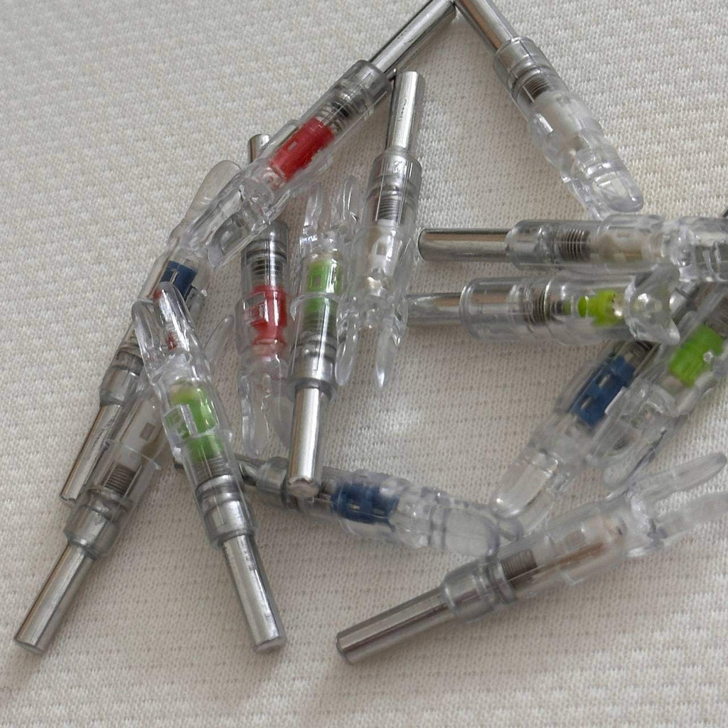 Set of 13 LED Mixed Colors Lighted Nocks for Arrows 0.233"/5.91mm