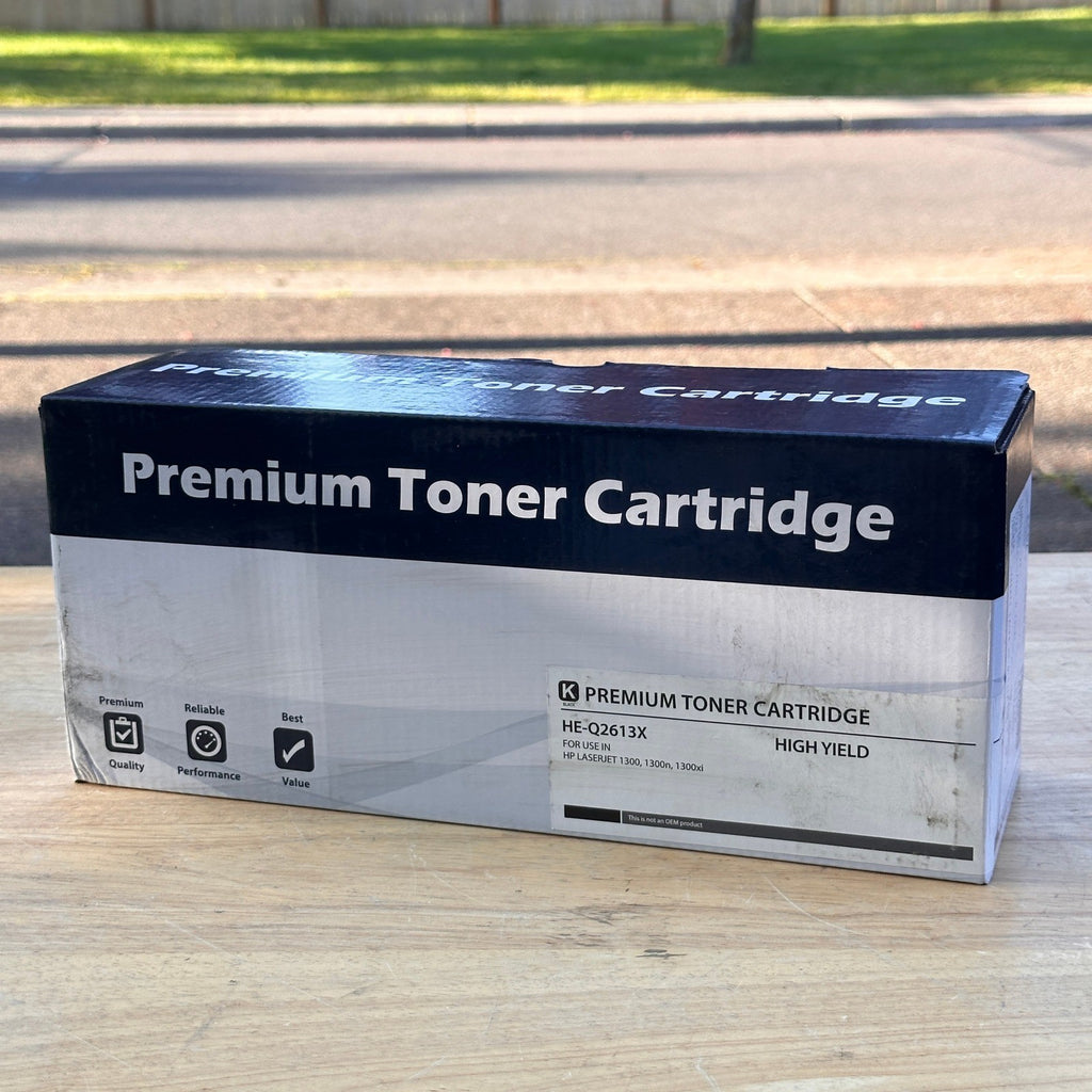 Premium Toner Cartridge HE-Q2613X Black for HP LaserJet 1300, 1300n, 1300xi