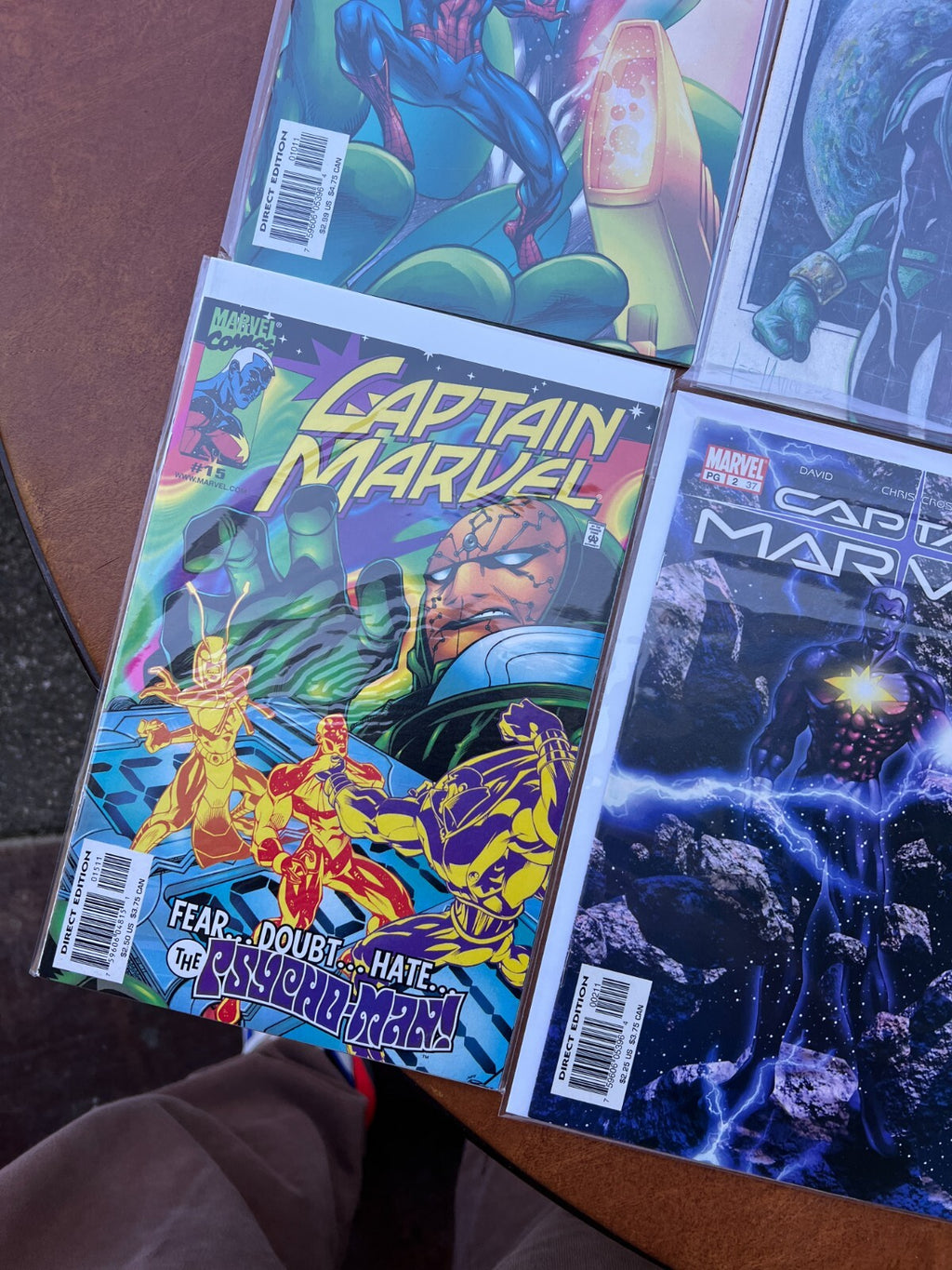 Lot of 9 Captain Marvel #002,011,012,15,37,42,43,45,4 Comic Books