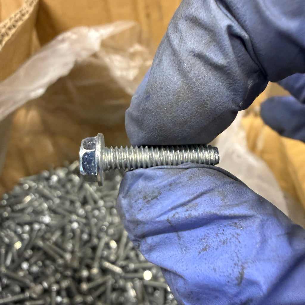 Pack of 8000 Perine Danforth 8-32 x 3/4 Unslotted Hex Washer Taptite Screw
