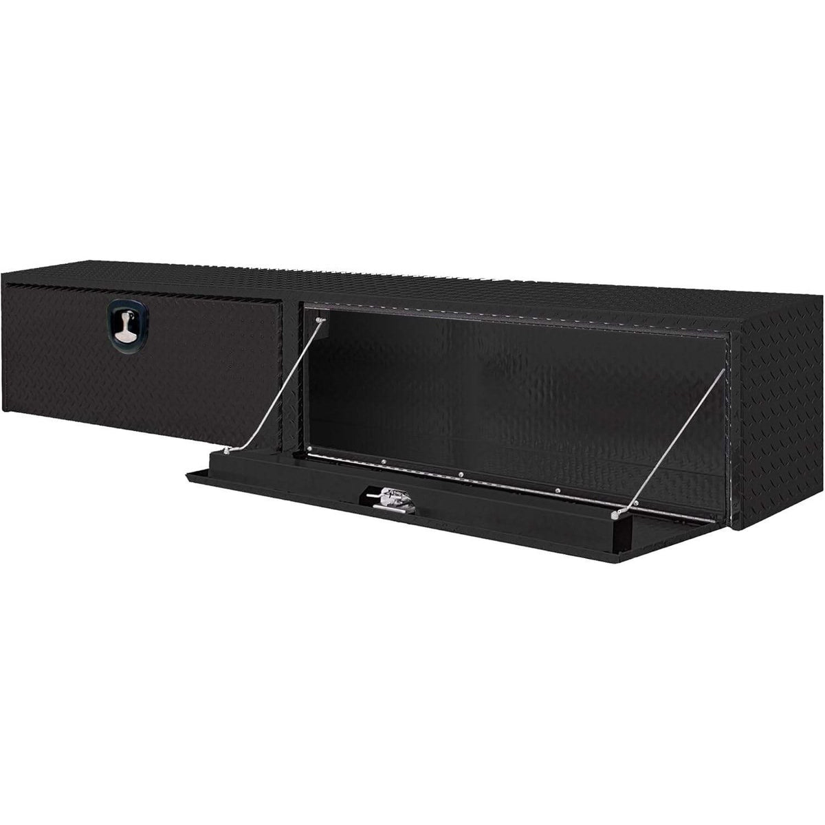 Buyers Products 1721551, 72x13x16" Black Diamond Tread Topsider Truck Box Alum
