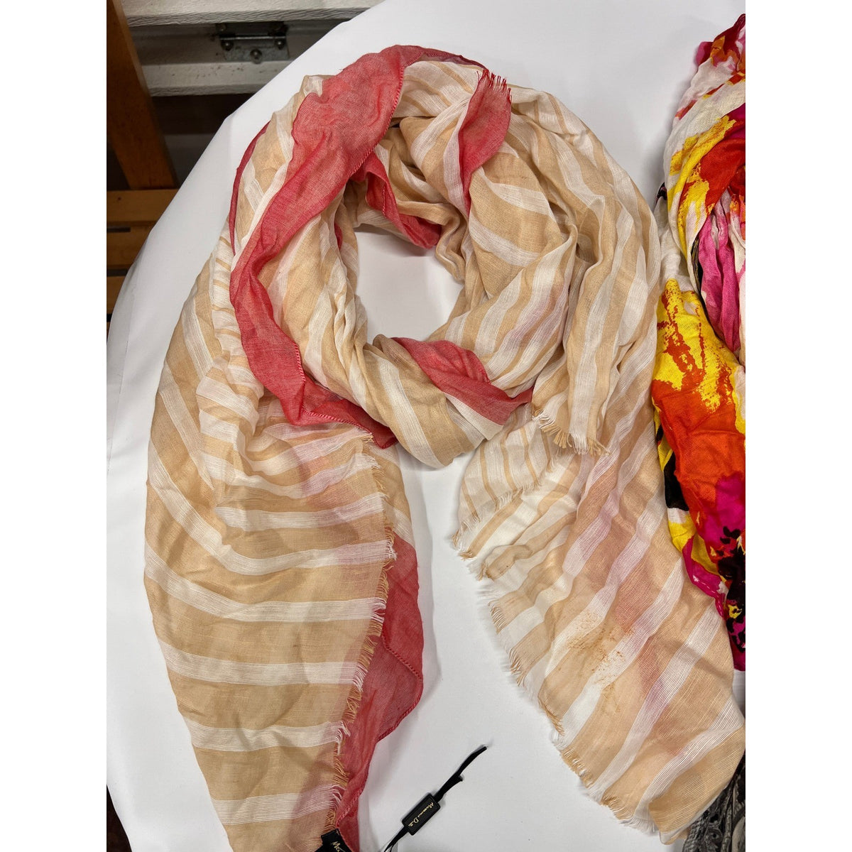 Set of 3 Women's Lightweight Scarves Colorful Patterns, Fashion Accessories Lane