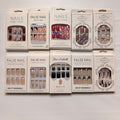 Lot of 10 Pack of 24 New False Press On Nails Assorted Designs and Colors №N43