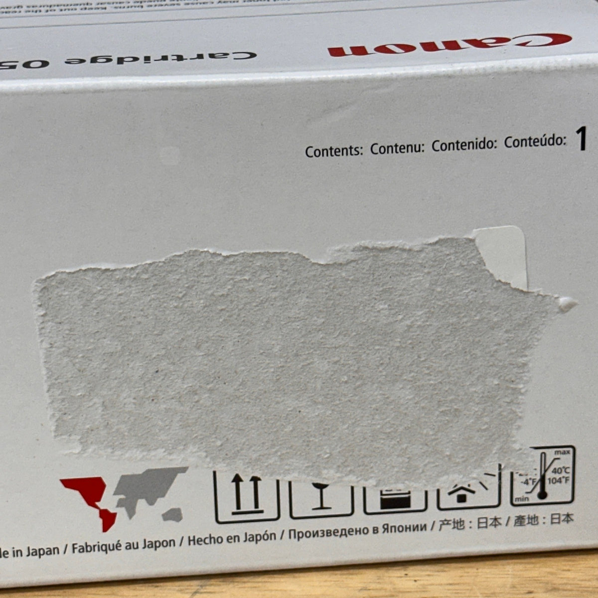 Canon 054 3022C001 Magenta Toner Cartridge LBP620C MF640C Series DAMAGED BOX