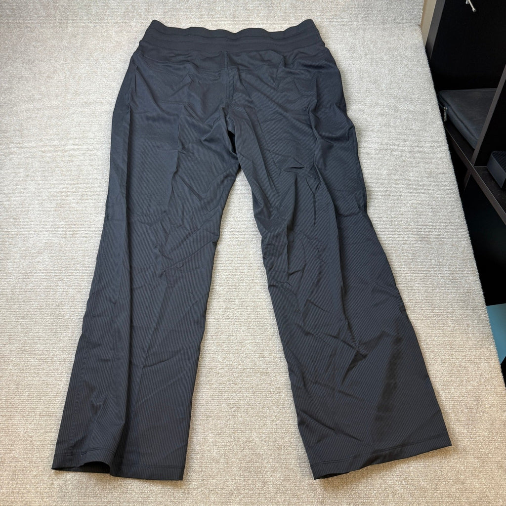MSRP $58 Arizona Womens Juniors L Black Straight Mid Rise Lounge Pants