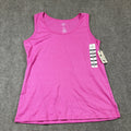 St. John's Bay Womens XL Strawberry Freeze Scoop Neck Sleeveless Tank Top