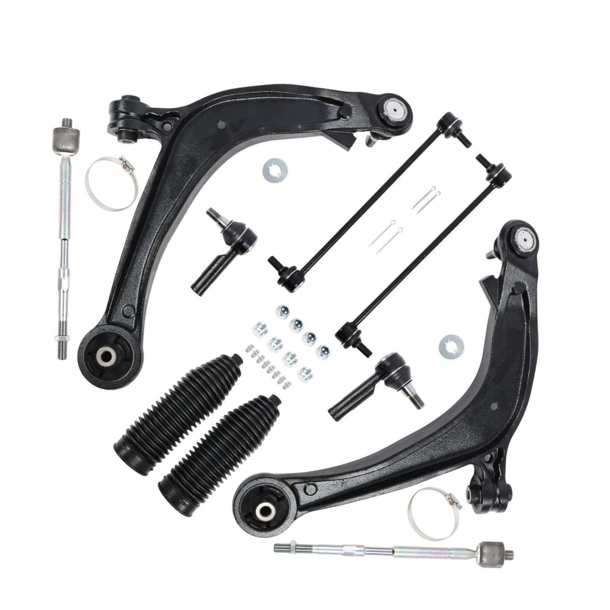 Jecoupoon 10pcs Front Lower Suspension Kit Compatible with Odyssey 2011-2017 MS