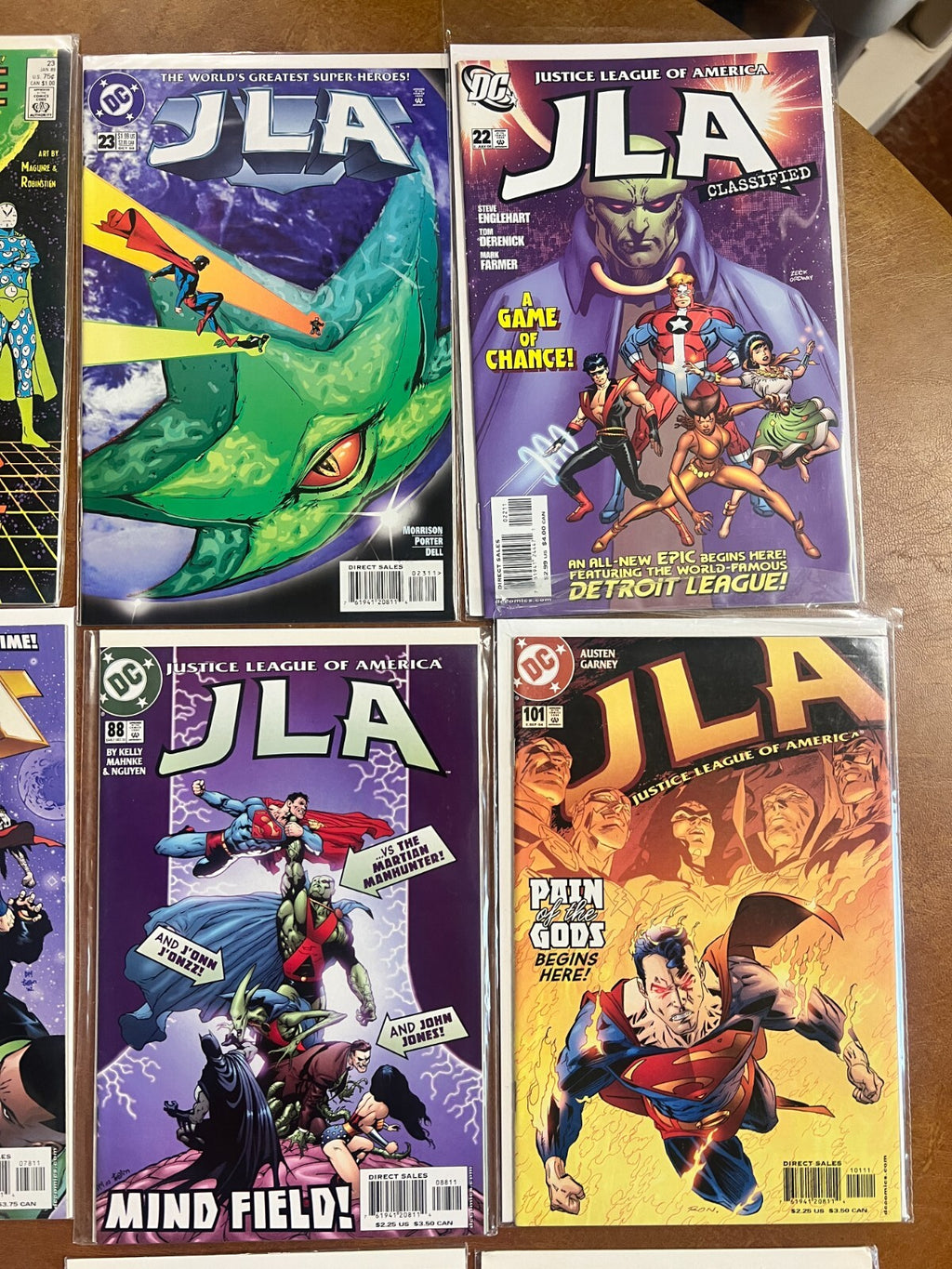 Lot of 12 Dc Comics, Justice League International, JLA: Classified