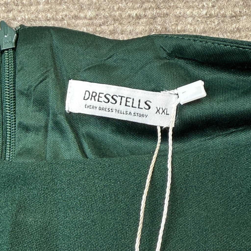 MSRP $59 DRESSTELLS Women's XXL A-line Mid Calf Modest Evening Cocktail Dress