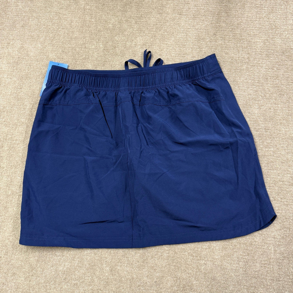 MSRP $59 Free Country Women's XL Marine Quick Dry Swim Skirt w/ Built-In Shorts