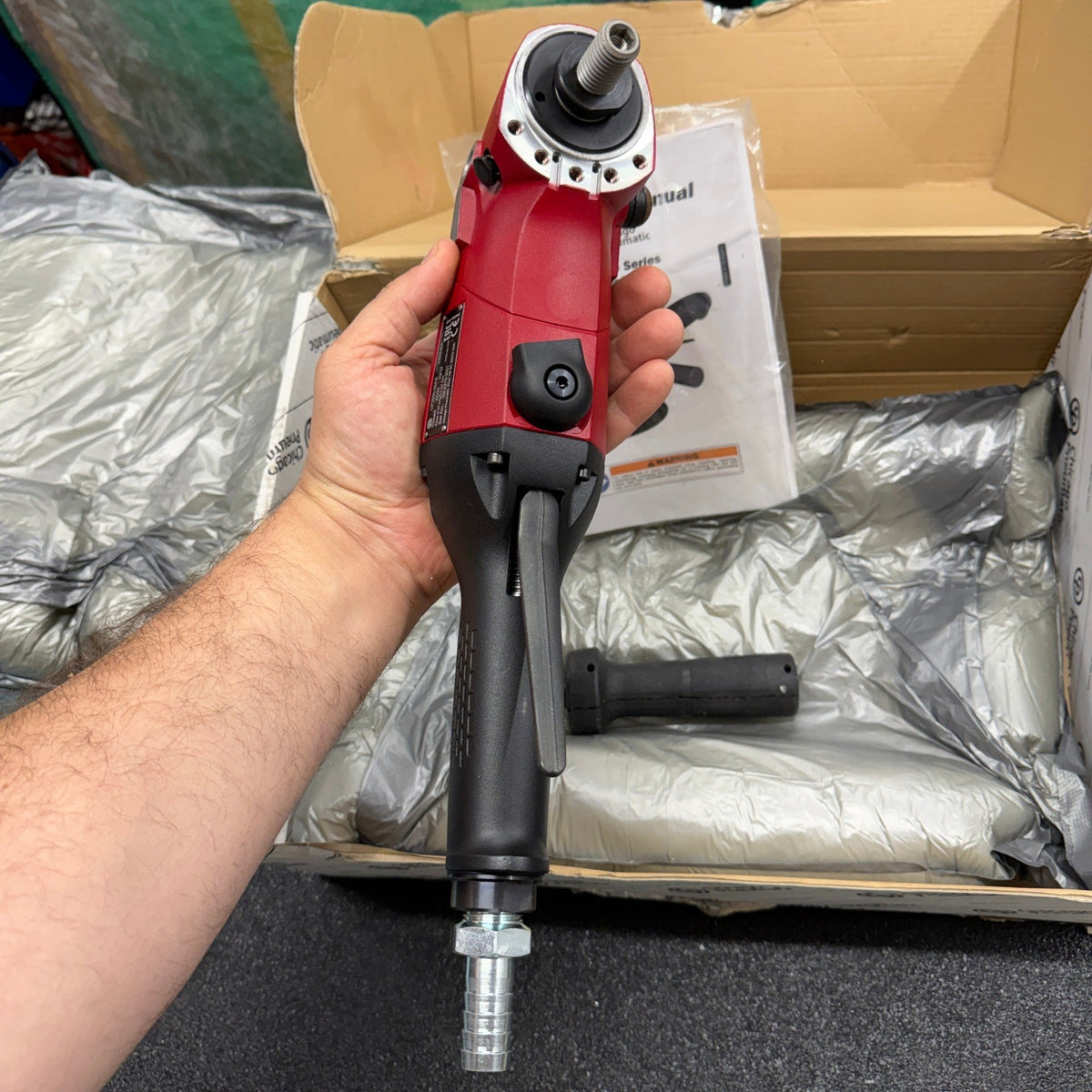 Chicago Pneumatic CP3850-60AB 9" Angle Rotary Sander 6000 RPM 2.8 HP