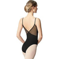 MSRP $33 Tegmk Women's L Black Camisole Ballet Leotards for Dance Gymnastics