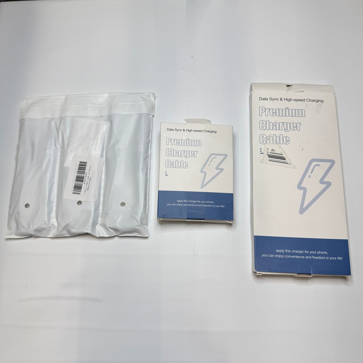 Set of 9 - 7 USB C/A to USB C Charging Cables 3ft 6ft, 2 Magnetic Watch Charger