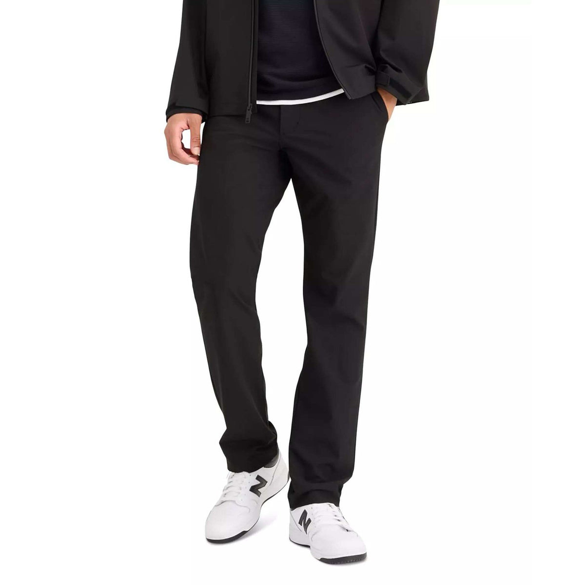 MSRP $80 Dockers Go Men's 34x32 Black Airwave Chino Pants Slim Fit