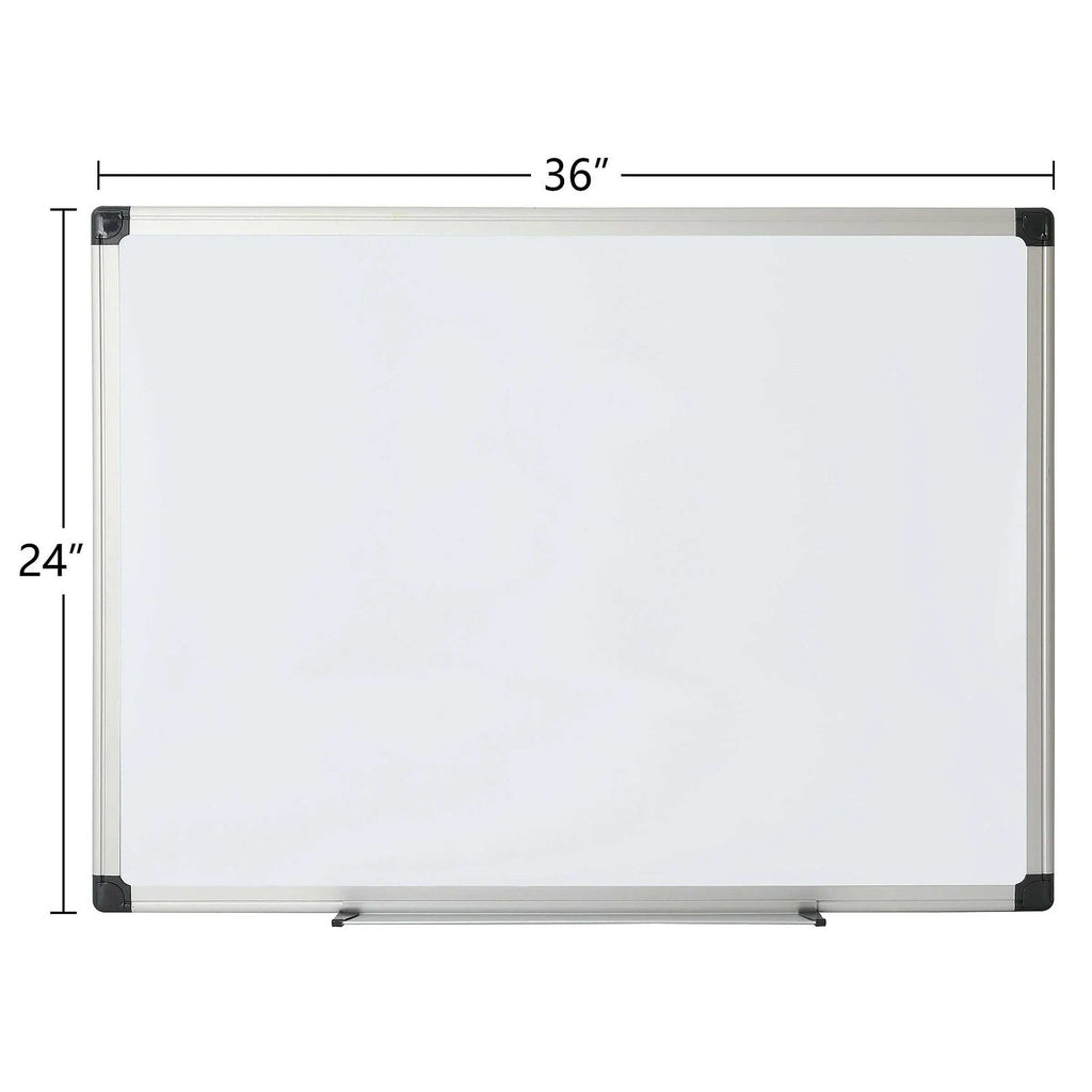 Pack of 4 Office Depot Non-Magnetic Melamine Dry-Erase Whiteboard, 24" x 36"